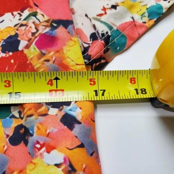 Finjani Paint Splatter Graphic Tee Women's Top Rainbow Color LGBT Size Small - Picture 6 of 6